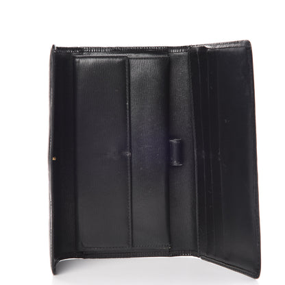 Louis Vuitton Epi Porte Tresor International Wallet Black 5 of 9