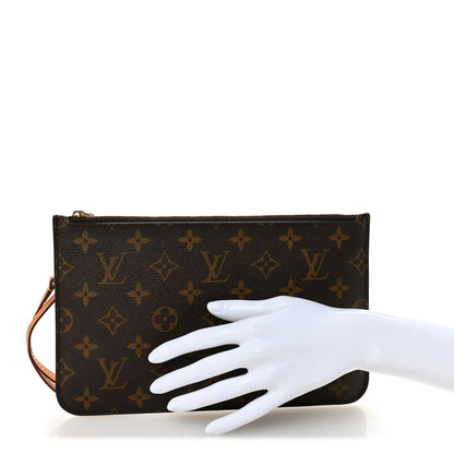 Louis Vuitton Monogram Neverfull MM GM Pochette 2 of 7