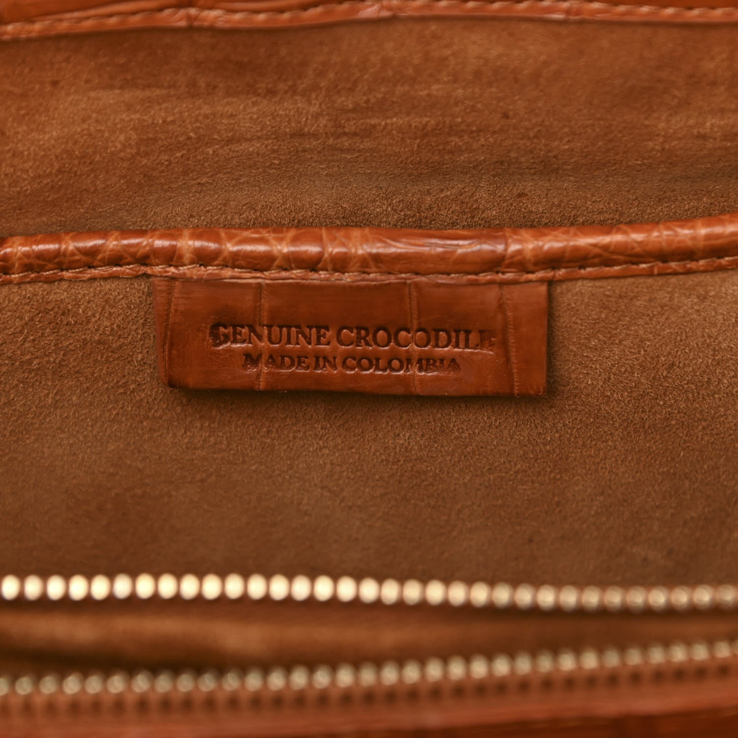 Nancy Gonzalez Crocodile Tote Brown 6 of 10