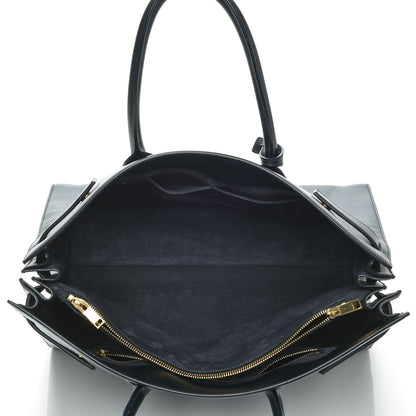 Saint Laurent Calfskin Large Sac De Jour Carryall Midnight Blue 5 of 7
