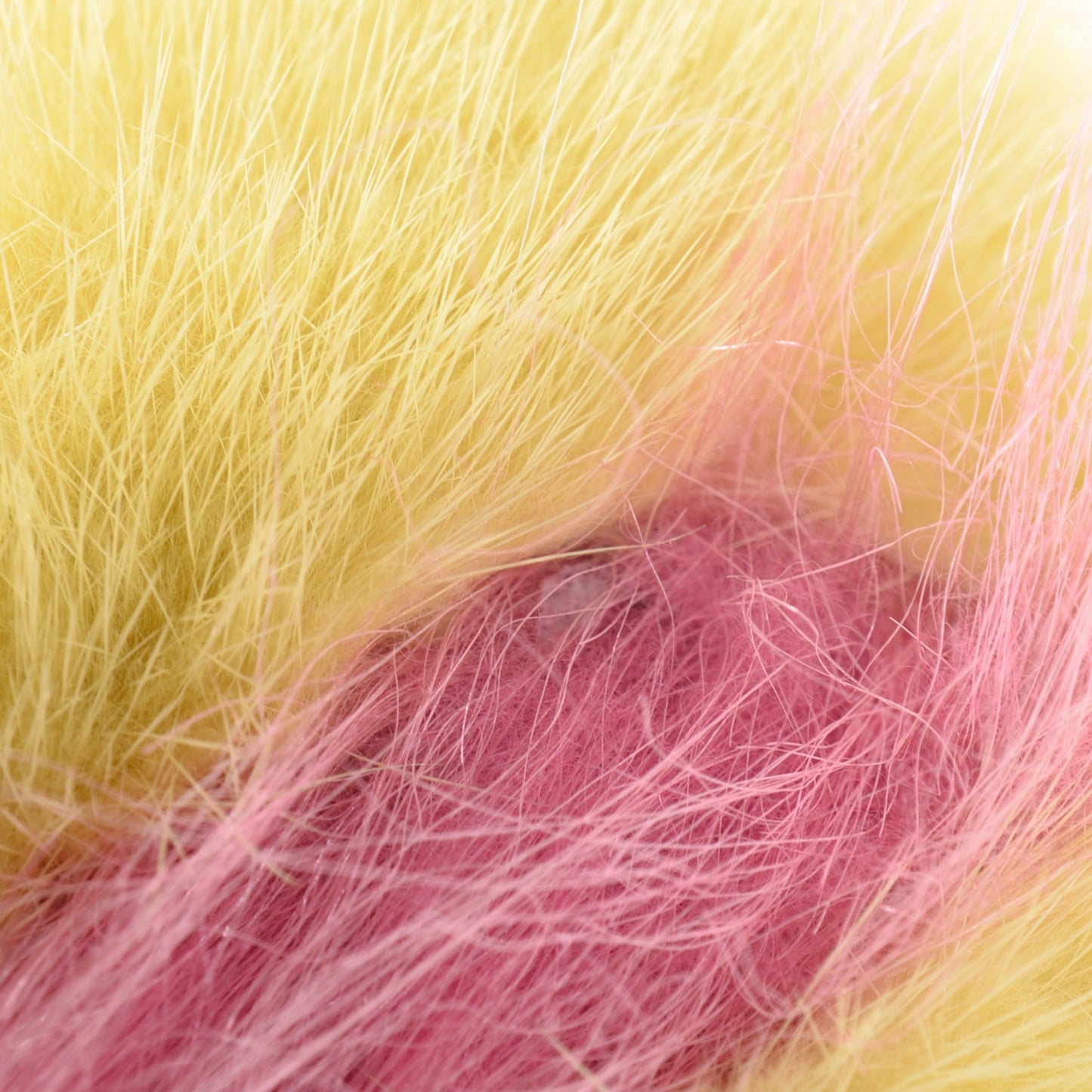 Mink Goat Fur Nappa QuTweet Coolibri Bag Bug Charm Verde Acido Fuxia Multicolor Black