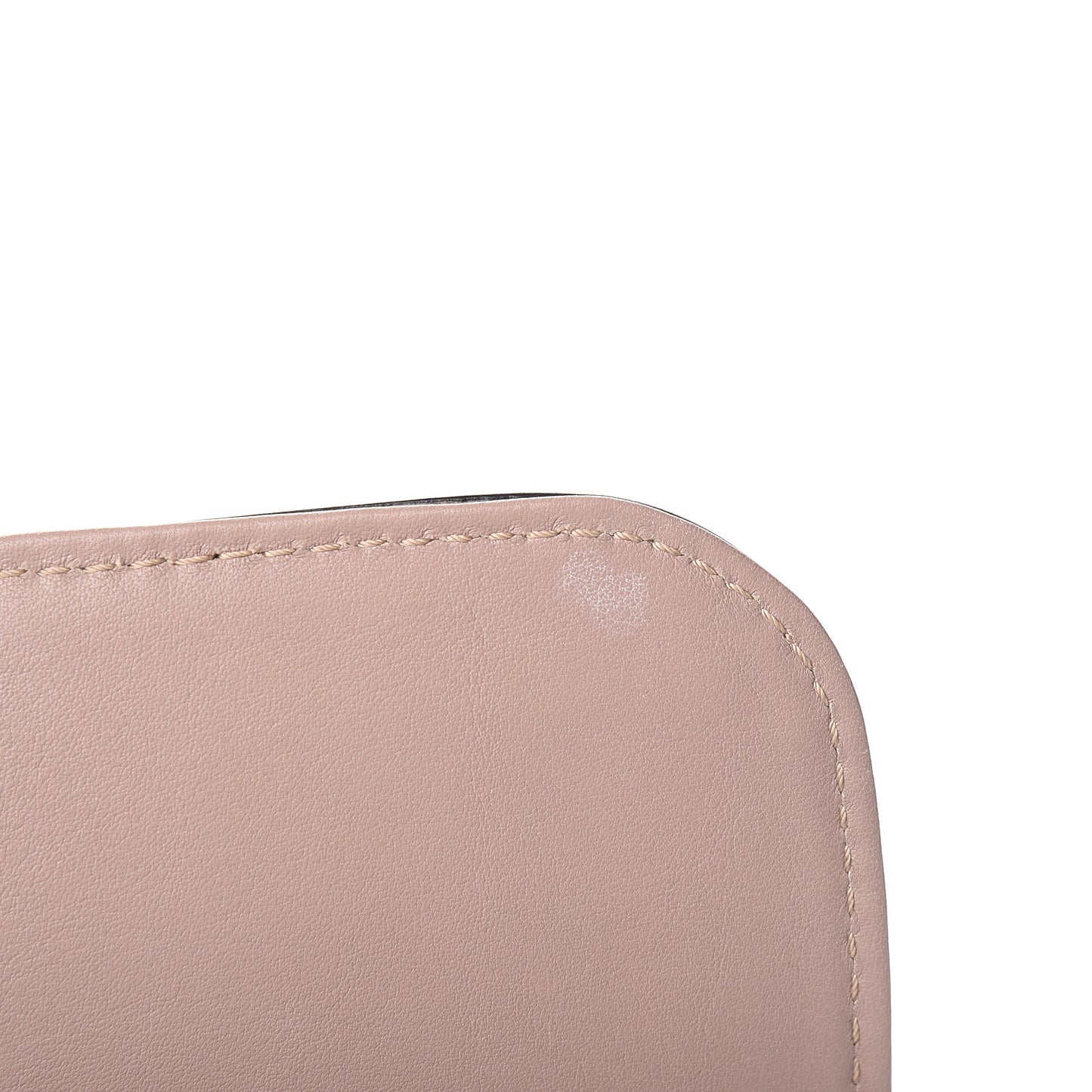 Vitello Medium Glam Lock Rockstud Flap Poudre
