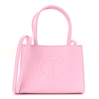 Telfar Vegan Leather Small Shopping Bag Bubblegum 1 of 10