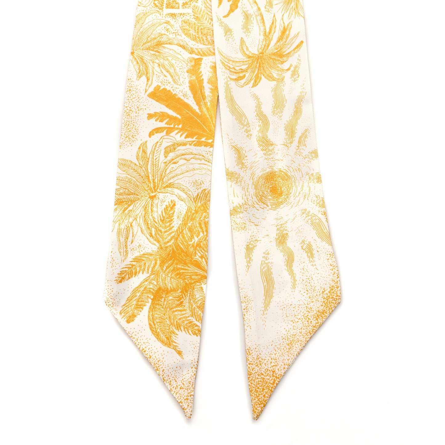 Silk ABCDior E Mitzah Scarf Jaune