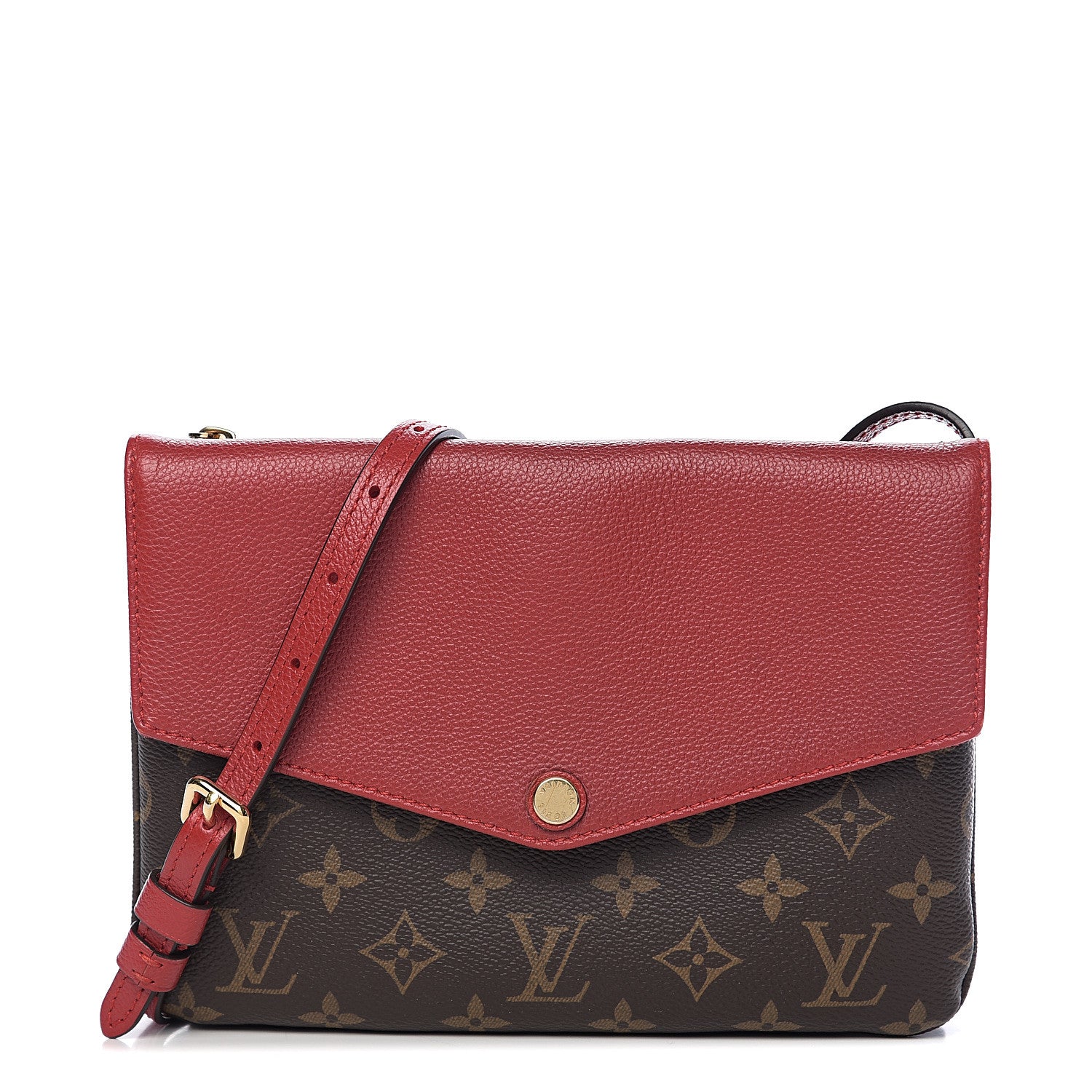 Louis Vuitton Monogram Twice Pochette Cherry 1 of 9