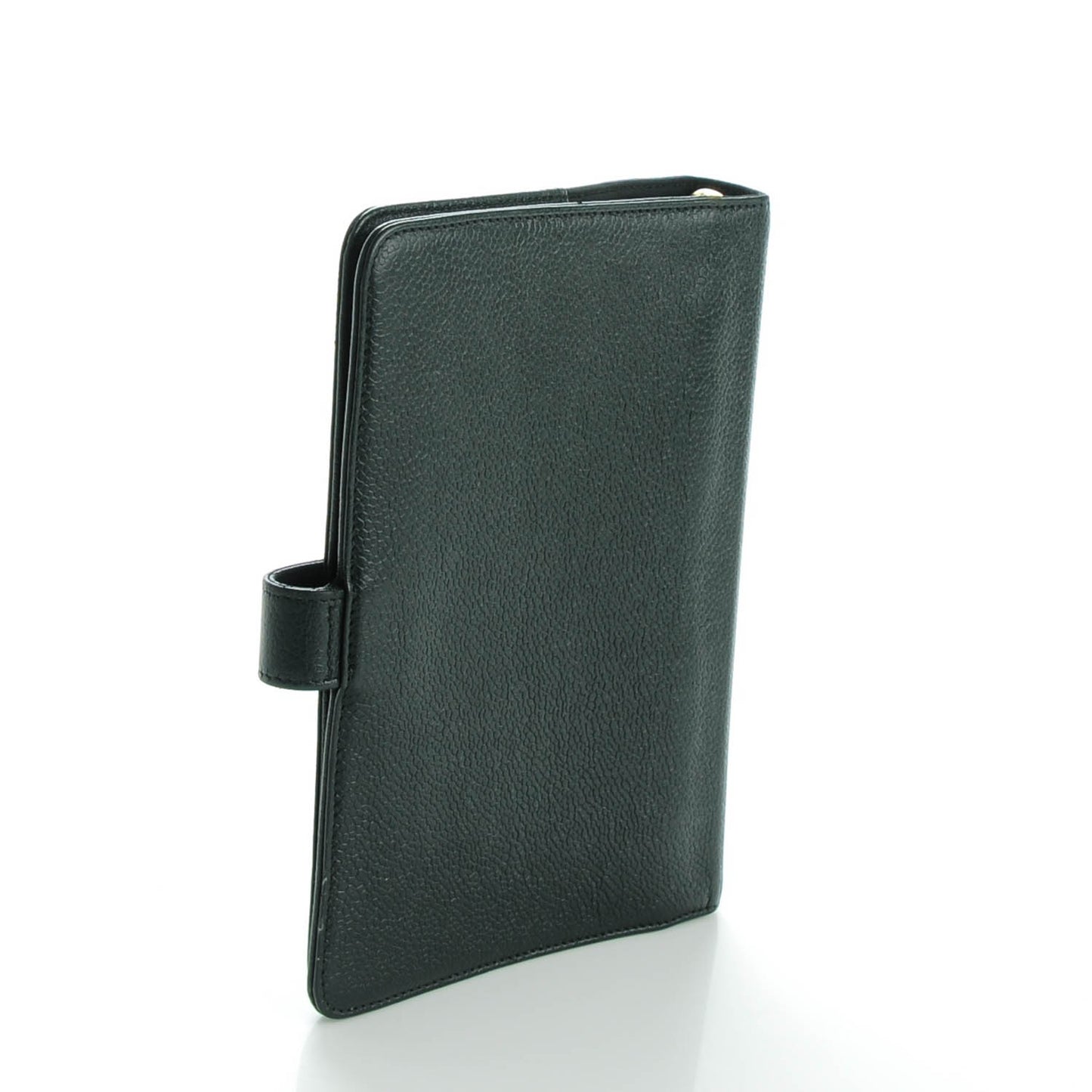 Caviar CC Small Ring Agenda Planner Dark Green