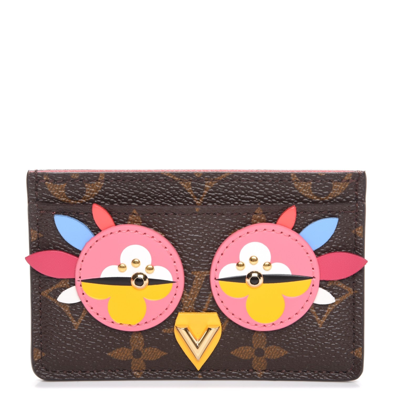 Louis Vuitton Monogram Lovely Birds Card Holder 1 of 8