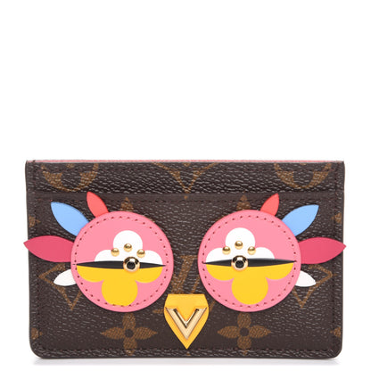 Louis Vuitton Monogram Lovely Birds Card Holder 1 of 8
