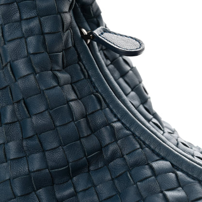 Bottega Veneta Nappa Intrecciato Medium Veneta Hobo Baltic Blue 13 of 13