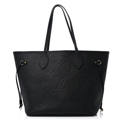 Louis Vuitton Empreinte Monogram Giant Neverfull MM Black 1 of 13