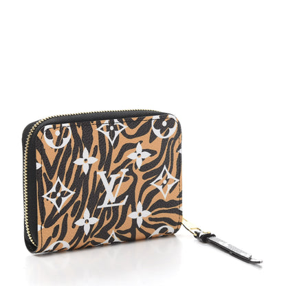 Louis Vuitton Monogram Giant Jungle Zippy Coin Purse Black 3 of 7
