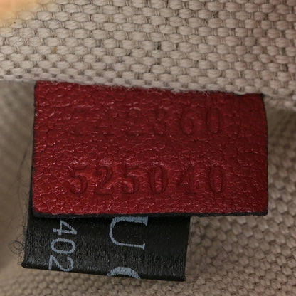 Gucci Sakai Be Green Calfskin Diagonal Stitched Small Blondie Shoulder Bag Rosso 7 of 10