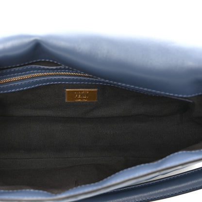 Fendi Nappa FF 1974 Embossed Baguette Mirto 6 of 11