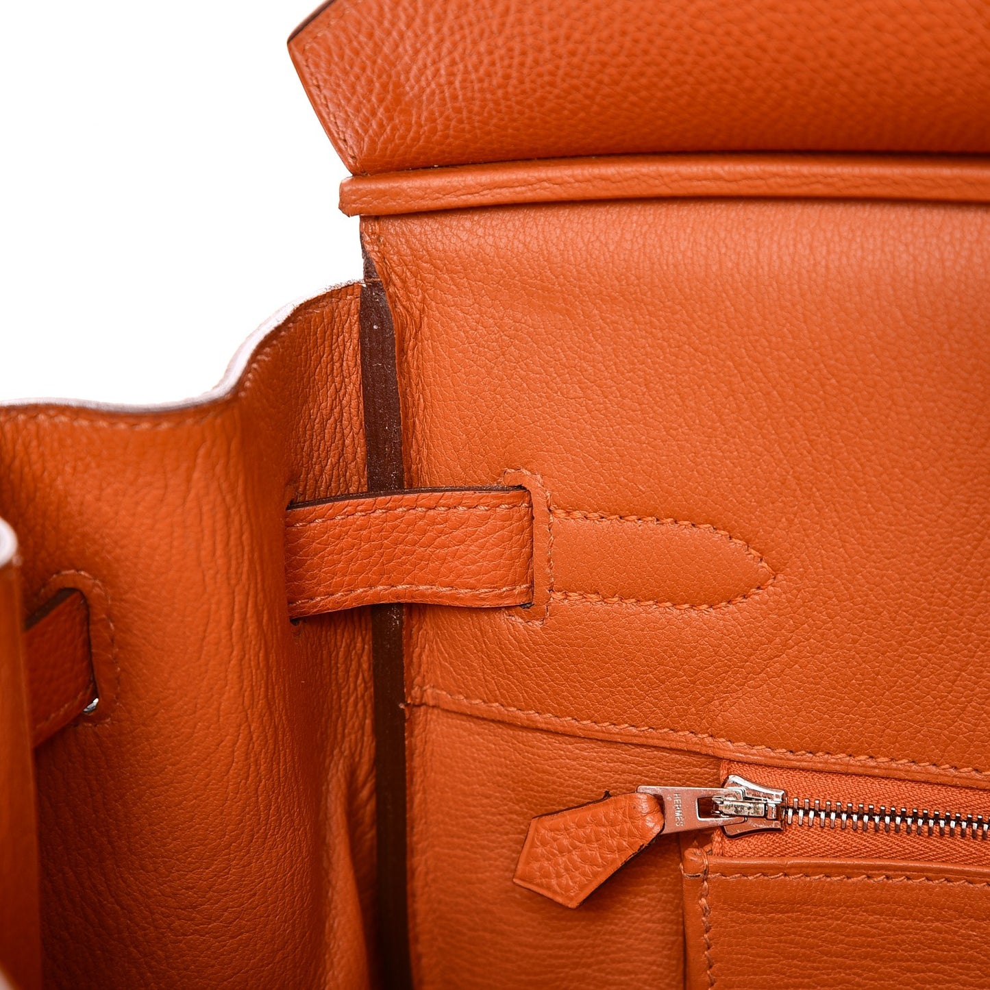 Togo Birkin 35 Orange