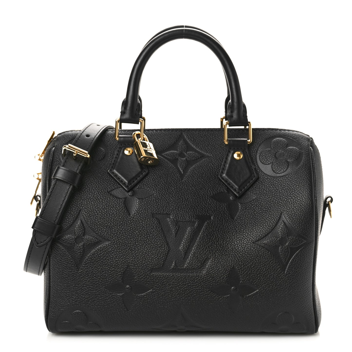 Empreinte Monogram Giant Speedy Bandouliere 25 Black