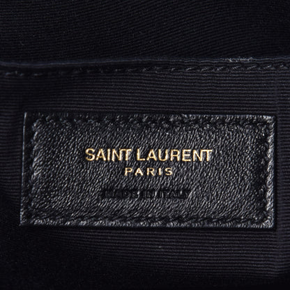 Saint Laurent Calfskin Matelasse Monogram Lou Camera Bag Dusty Grey 6 of 9
