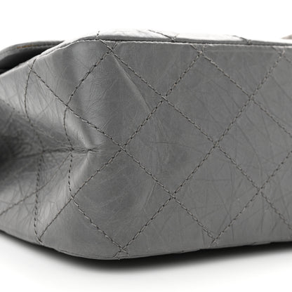 Chanel Aged Calfskin Quilted 2.55 Reissue 227 Flap Grey 9 of 10