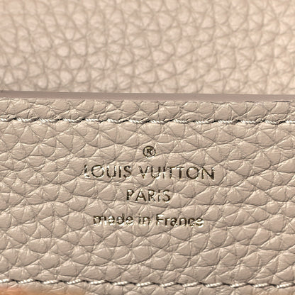 Louis Vuitton Taurillon Snakeskin Mini Capucines Galet 6 of 8