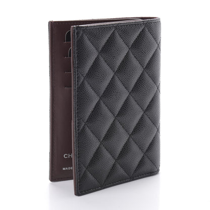 Chanel Caviar Quilted Passport Holder Black 3 of 10