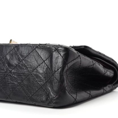 Chanel Aged Calfskin Quilted 2.55 Reissue 226 Flap Black 7 of 11