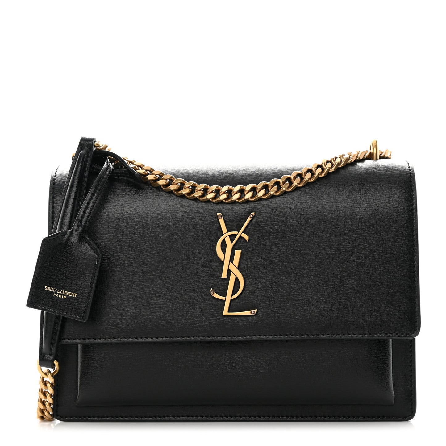 Calfskin Medium Monogram Sunset Black