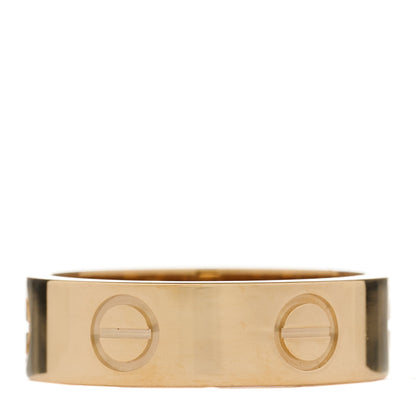 Cartier 18K Yellow Gold 5.5mm LOVE Ring 52 6 3 of 5
