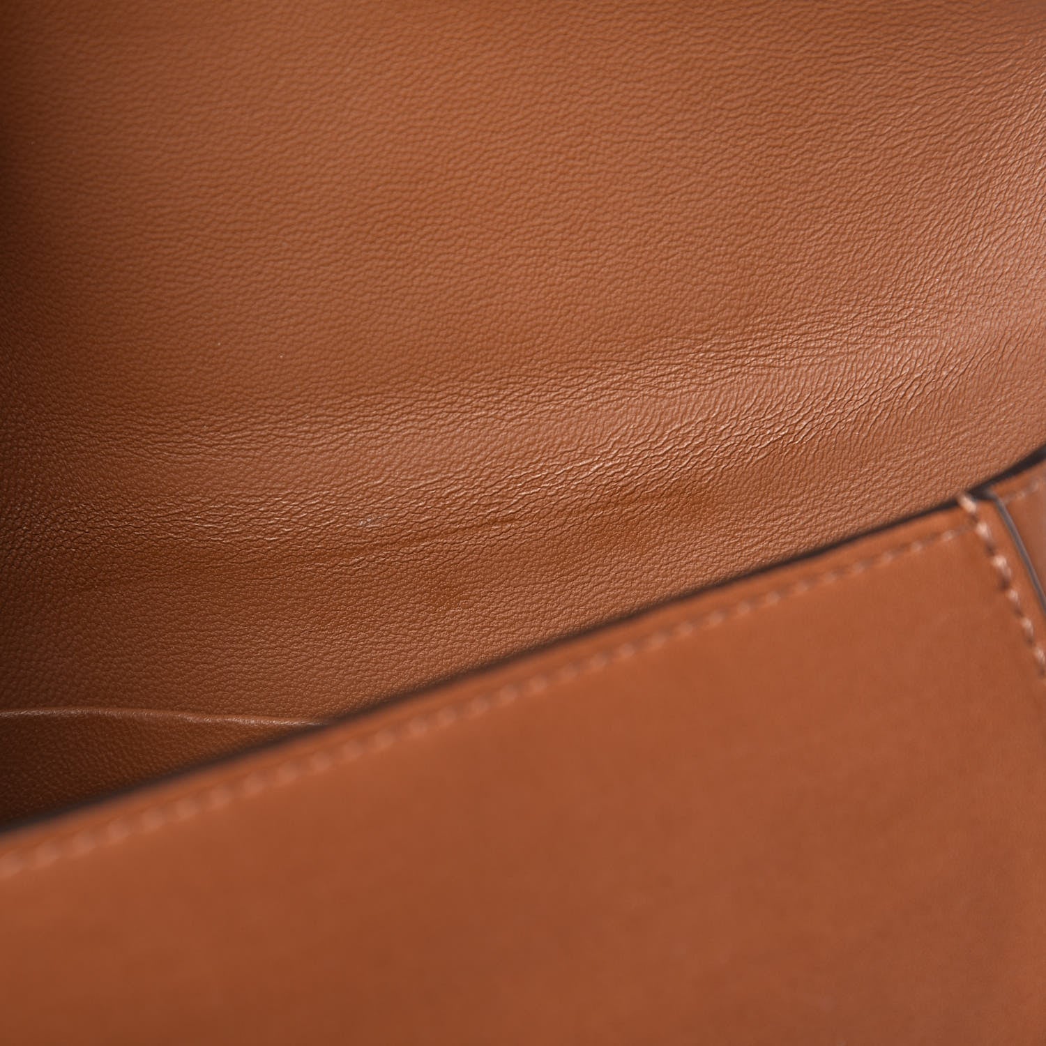 Celine Supersoft Calfskin Small Trotteur Caramel 8 of 12