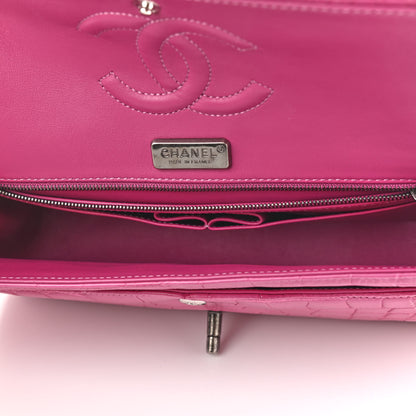 Chanel Alligator Medium Double Flap Pink 5 of 9