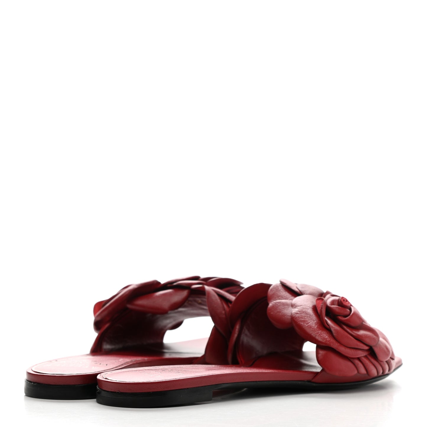 Nappa Atelier 03 Rose Edition Slide Sandals 38 Cerise