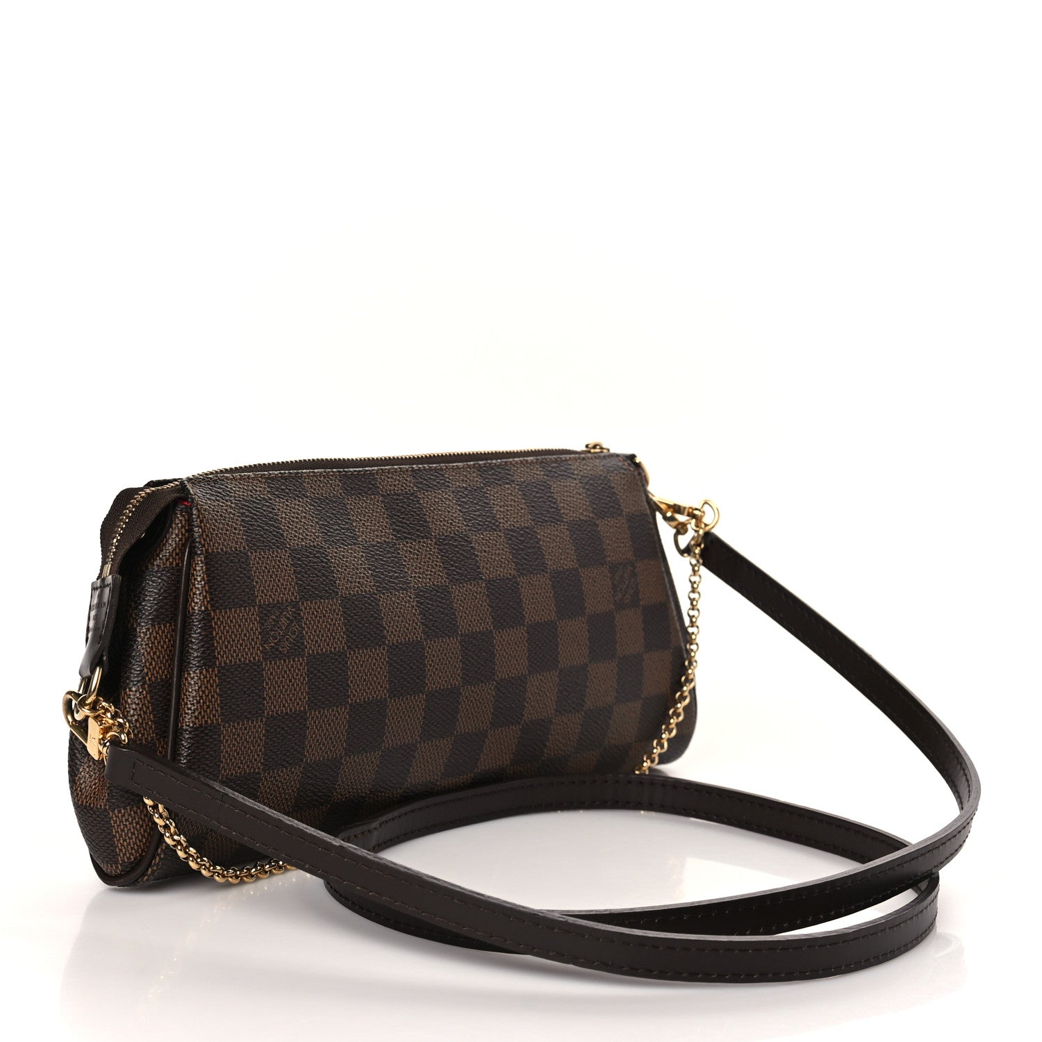 Louis Vuitton Damier Ebene Eva Clutch 3 of 7