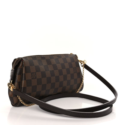 Louis Vuitton Damier Ebene Eva Clutch 3 of 7