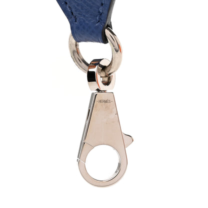 Hermes Epsom 40mm Tressage Shoulder Strap Bleu Brighton Capucine Bleu Saphir 5 of 6