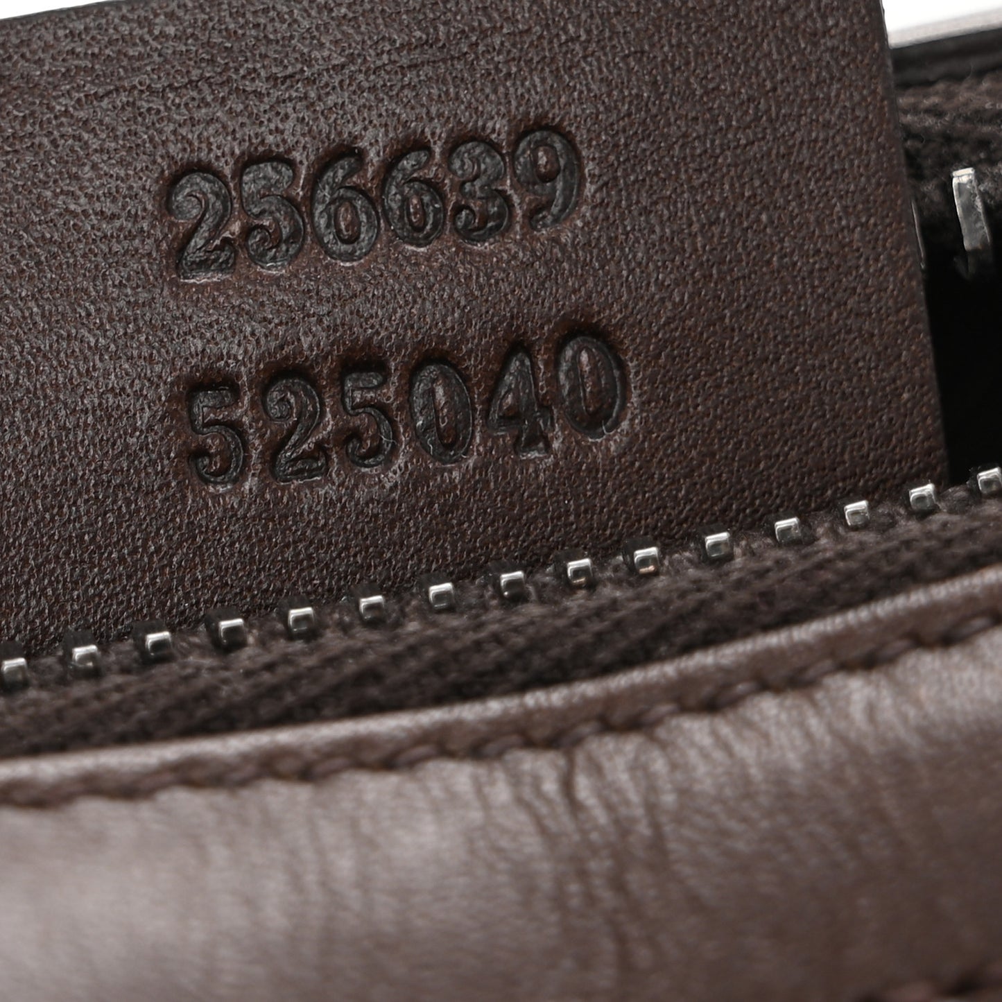 Monogram Web Small Cosmetic Case Dark Brown