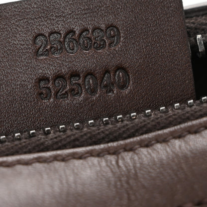 Gucci Monogram Web Small Cosmetic Case Dark Brown 7 of 9