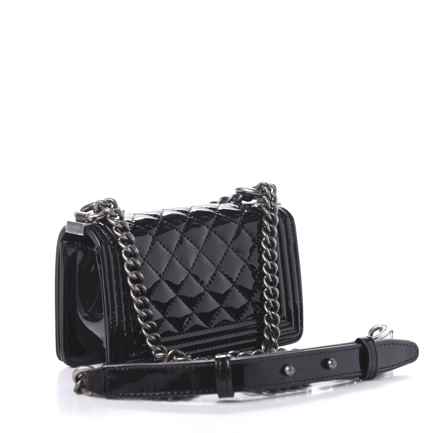 Lambskin Calfskin Tweed Success Story Set of 4 Minis Bags Black