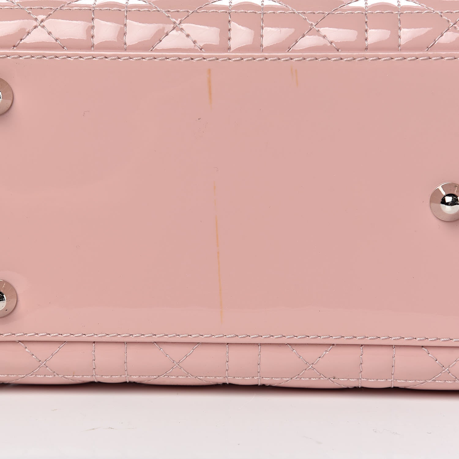 Christian Dior Patent Cannage Large Lady Dior Light Pink 17 of 18