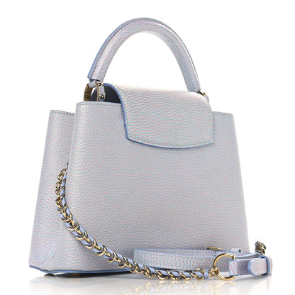 Louis Vuitton Taurillon Summer Stardust Capucines BB Lilas Purple 3 of 9