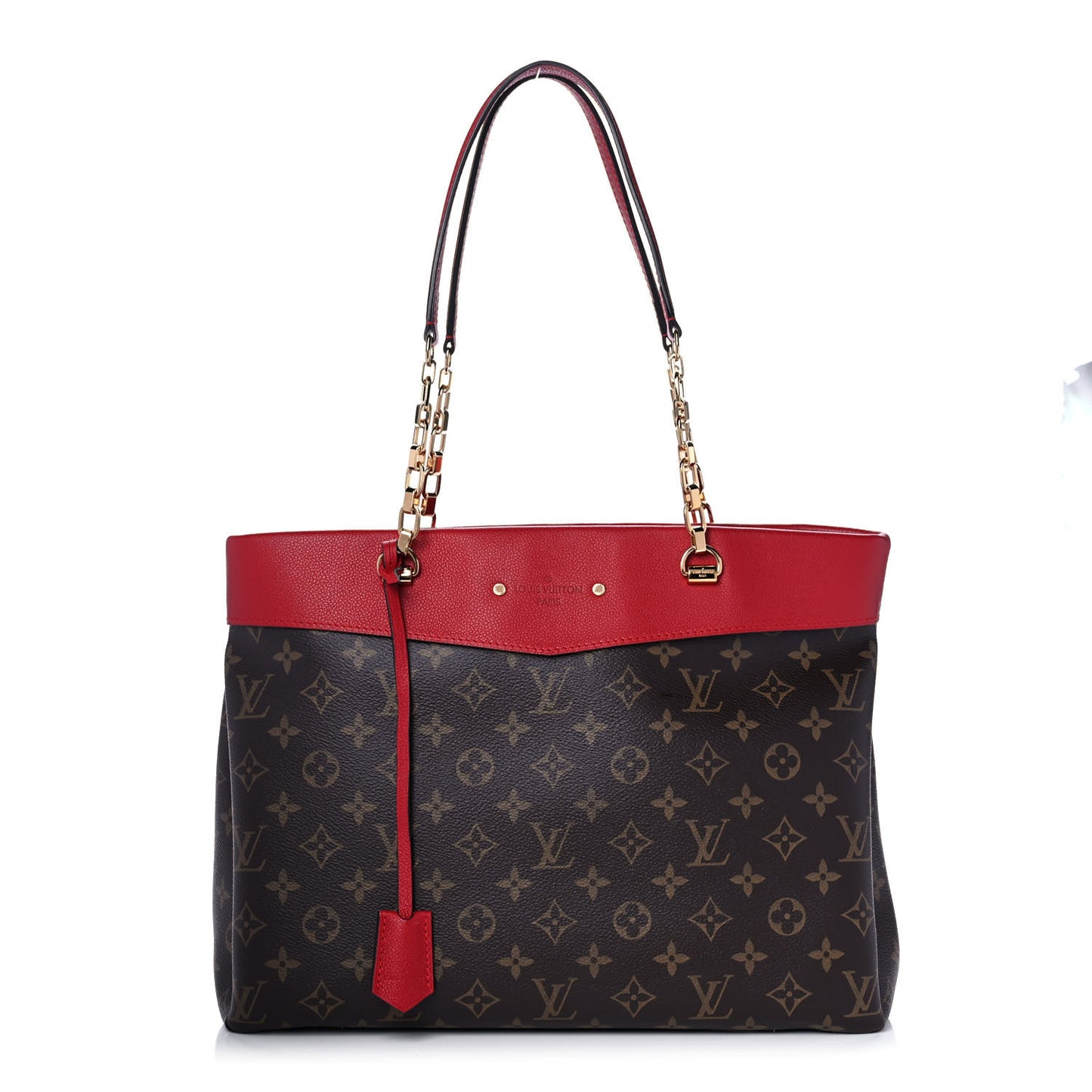 Monogram Pallas Shopper Cherry