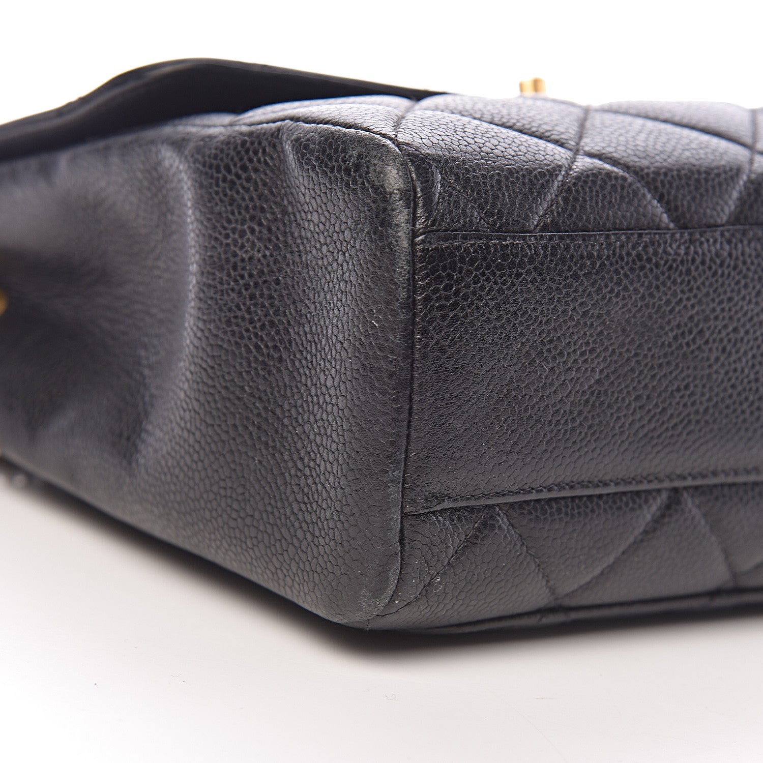 Chanel Caviar Quilted Small Single Flap Black 9 of 11