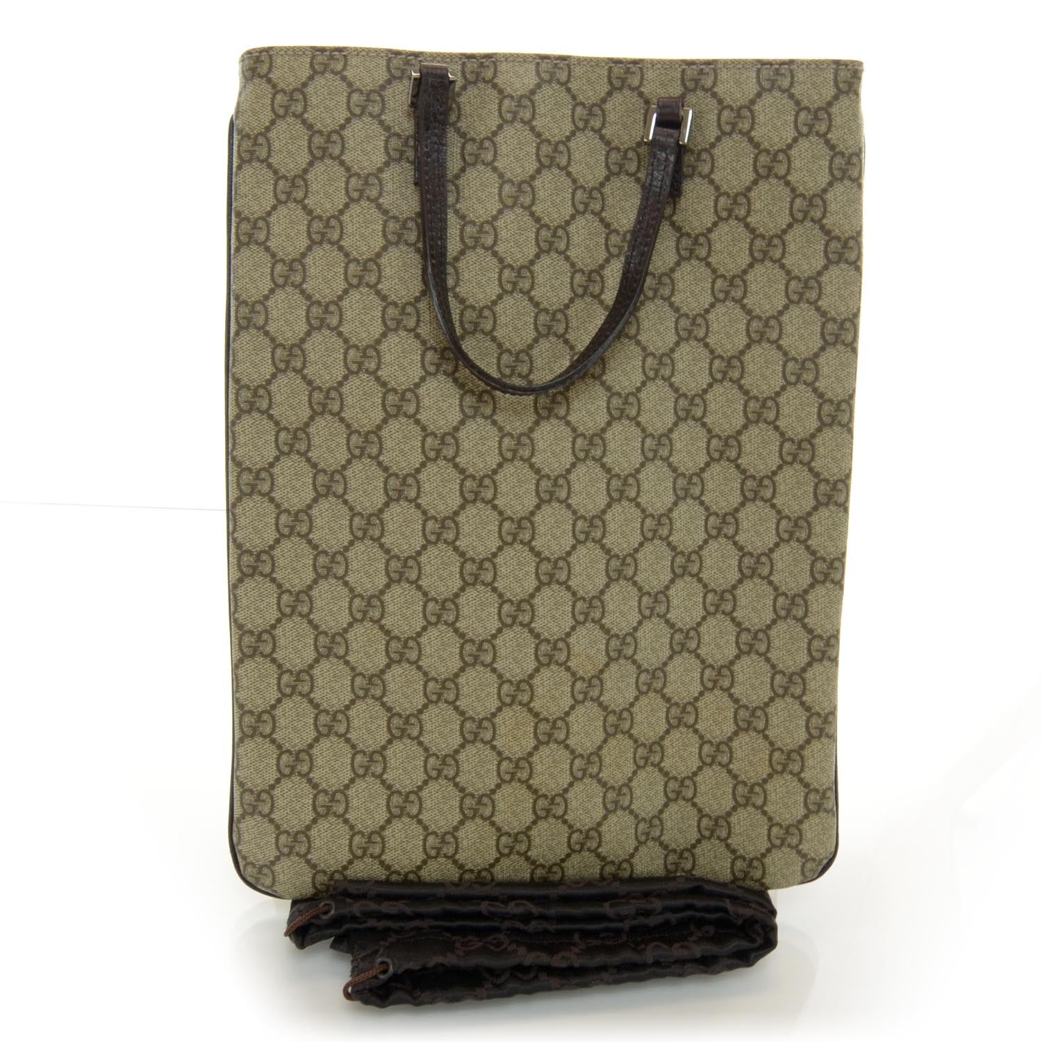 Gucci GG Plus Monogram Flat Vertical Tote Ebony 3 of 7