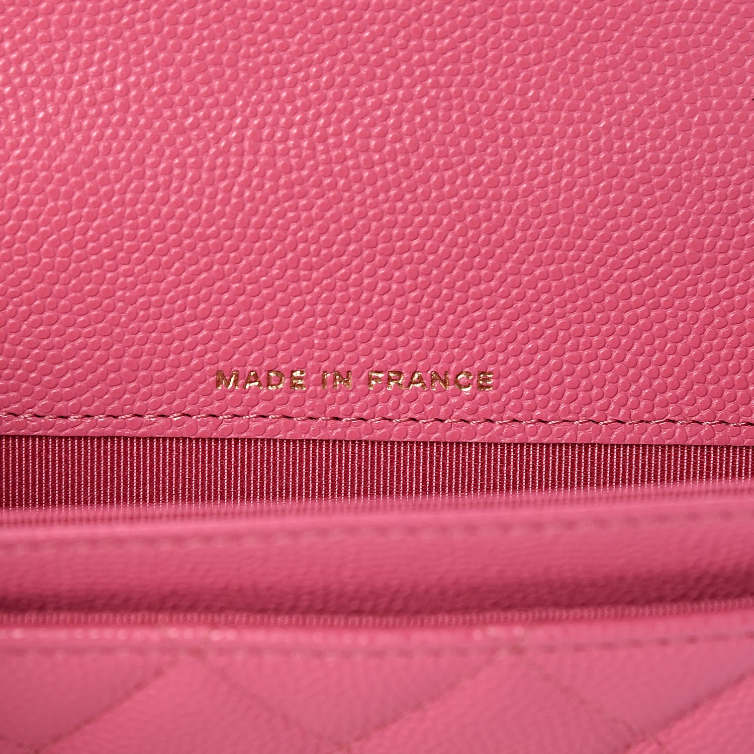 Chanel Caviar Quilted Flap Card Holder Pink 7 of 12