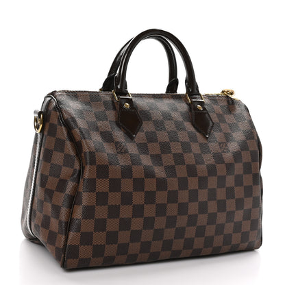 Louis Vuitton Damier Ebene Speedy Bandouliere 30 3 of 13