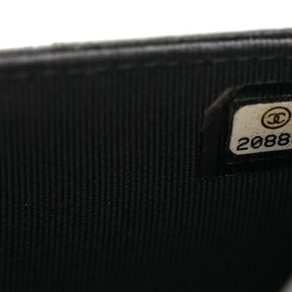 Chanel Lambskin Quilted Wallet On Chain WOC Black 9 of 13