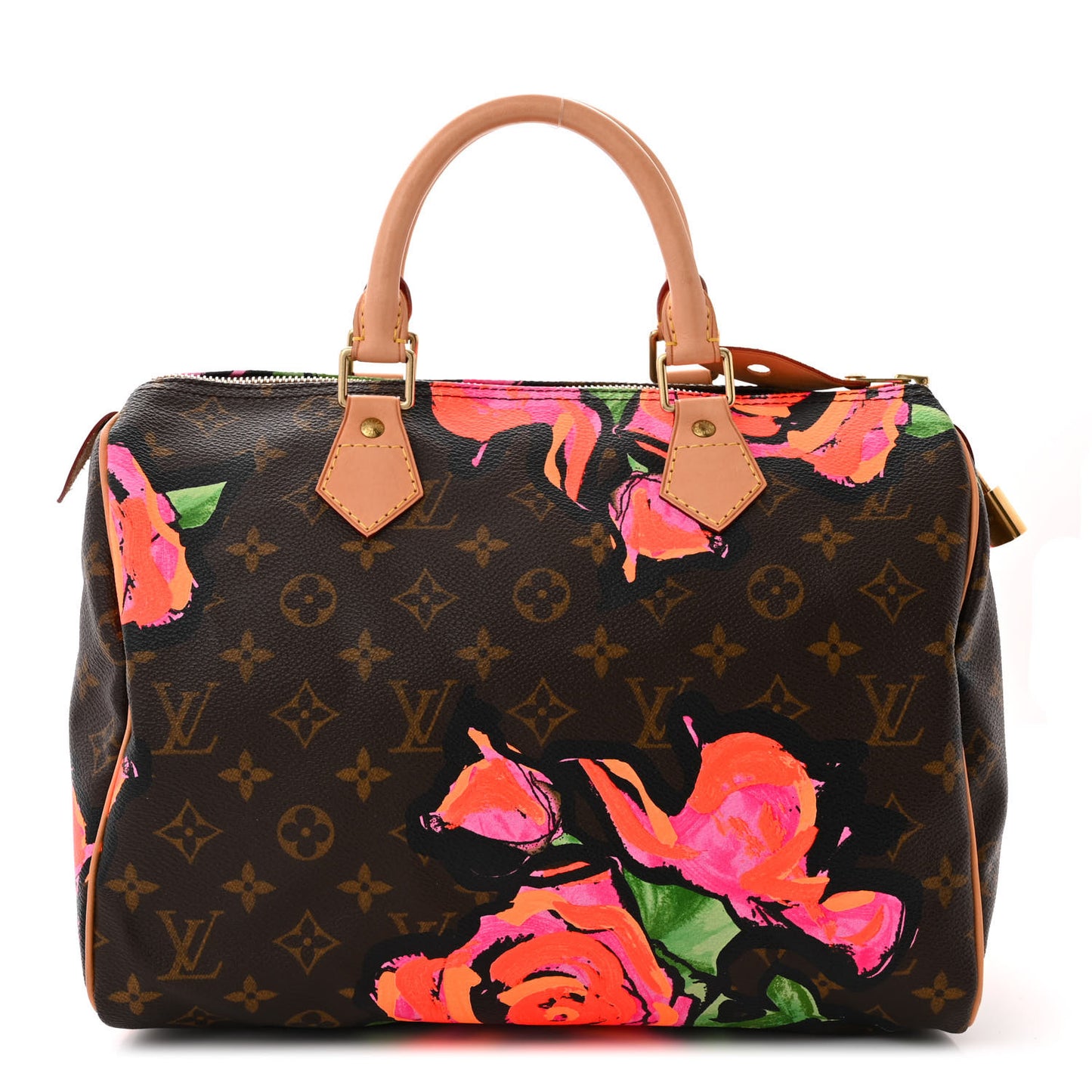 Monogram Roses Speedy 30