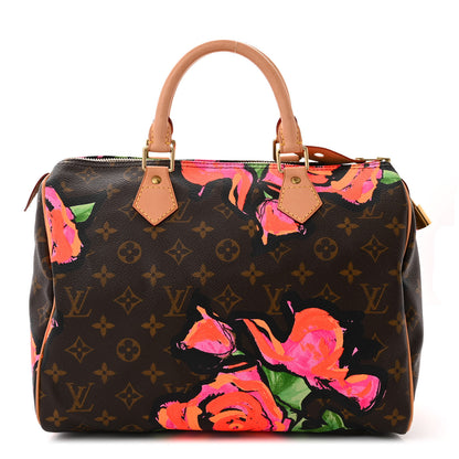 Louis Vuitton Monogram Roses Speedy 30 1 of 11