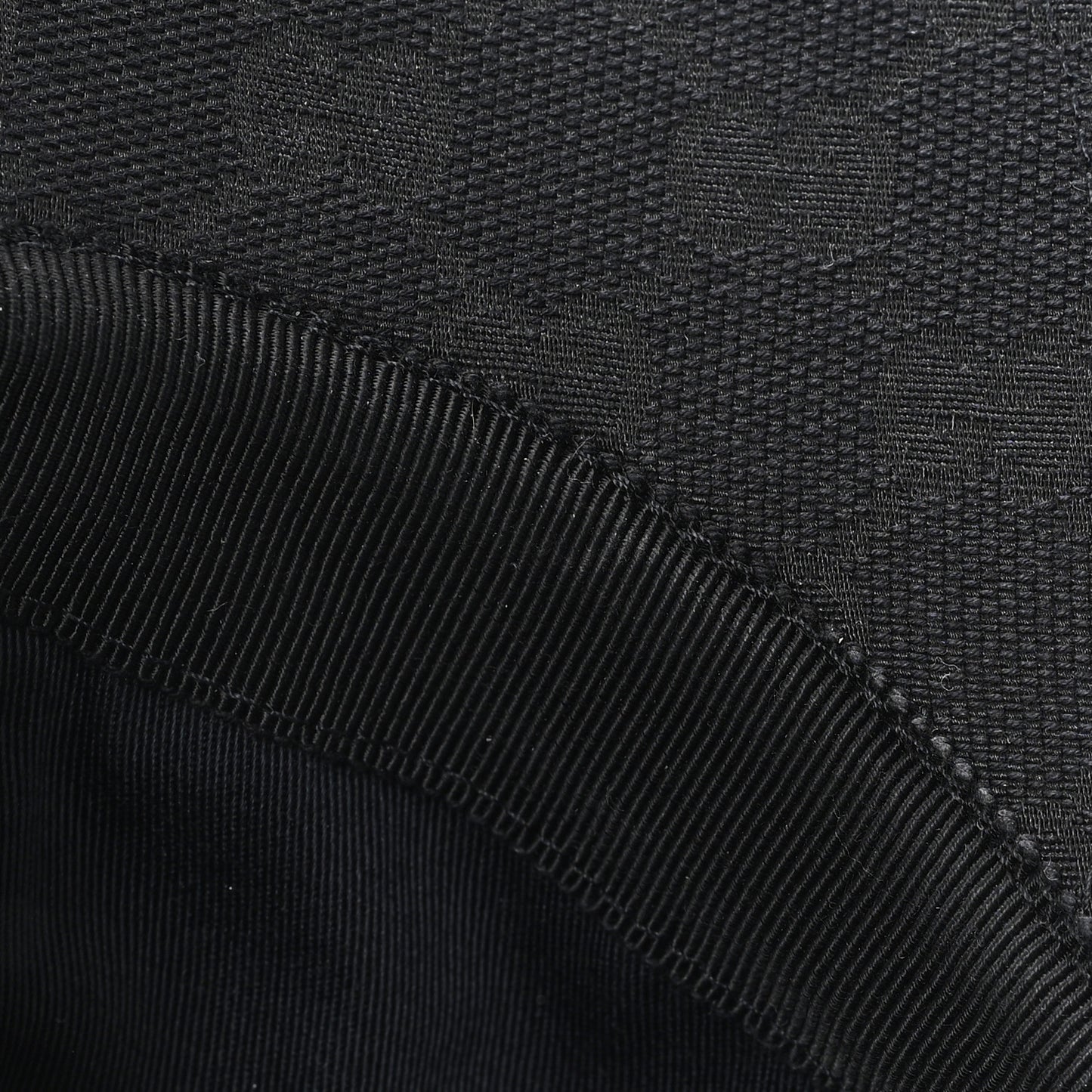 Monogram Web Baseball Hat L Black