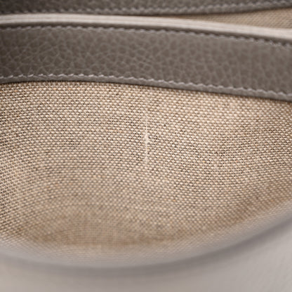 Gucci Dollar Calfskin Interlocking G Top Handle Shoulder Bag Loess 11 of 17