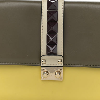 Valentino Garavani Vitello Medium Glam Lock Rockstud Flap Multicolor 7 of 10