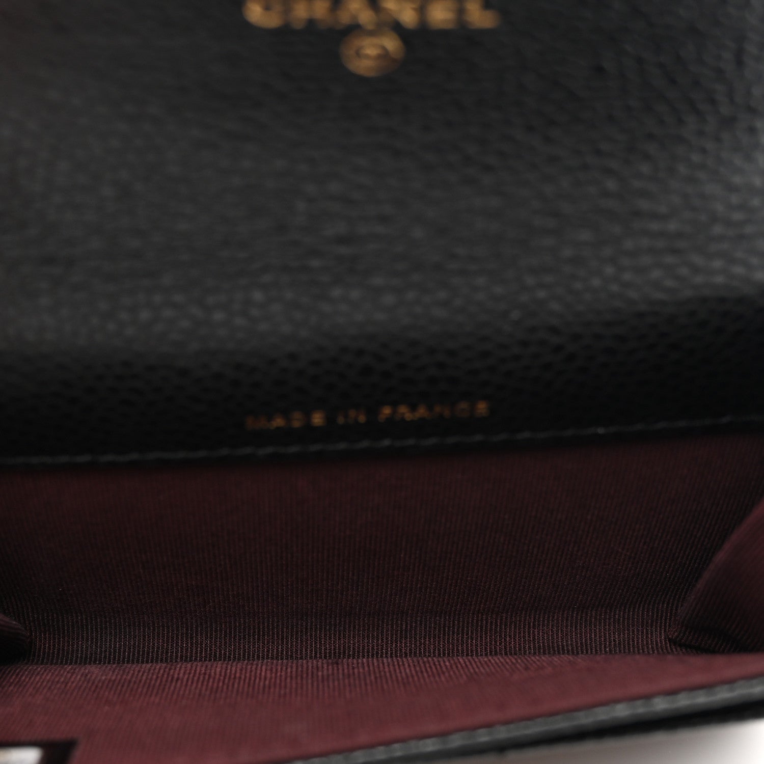 Chanel Caviar Quilted Flap Card Holder Black 5 of 9