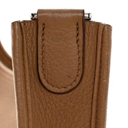 Hermes Taurillon Clemence Amazone Evelyne PM Camel 14 of 19